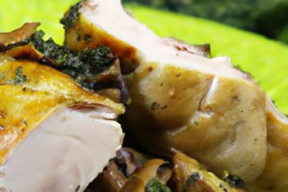 Savor Spinach & Mushroom Stuffed Chicken: A Flavorful Delight
