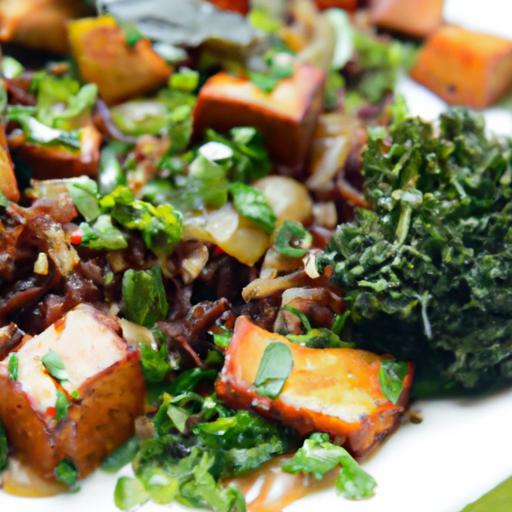 Fiery Vegan Tofu & Kale Stir-Fry: A Nutrient-Packed Feast