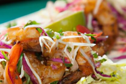 Savor Summer: Grilled Shrimp Tacos with Tangy Cabbage Slaw