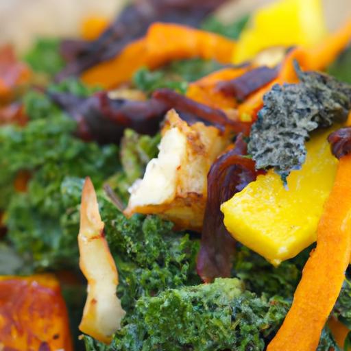 Harvest Harmony: Roasted Butternut Squash & Kale Salad