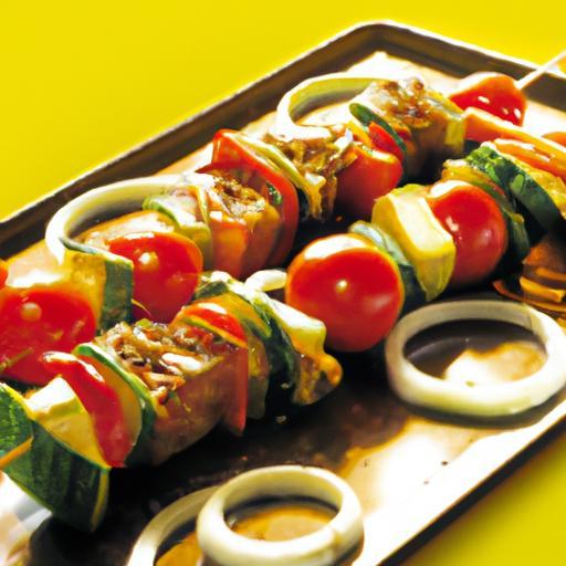 Sizzling Skewers: Mastering Grilled Veggie & Chicken Bliss