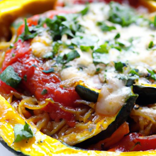 Twist on Tradition: Spaghetti Squash Meets Marinara Magic