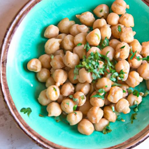 Zesty Vegan Lemon garlic Chickpeas: A Flavorful Twist