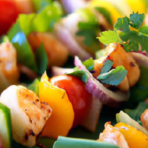 sizzling Skewers: Mastering Grilled Veggie & chicken Bliss