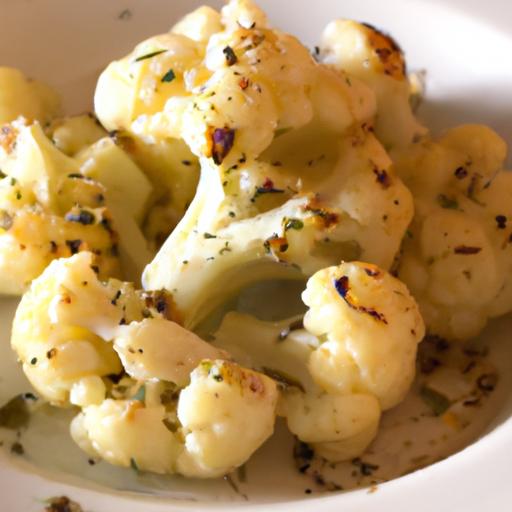 Garlic Parmesan Roasted Cauliflower: A Low-Carb Delight