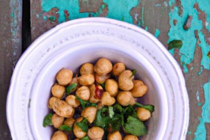 Zesty Vegan Lemon Garlic Chickpeas: A Flavorful Twist