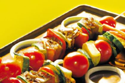 Sizzling Skewers: Mastering Grilled Veggie & Chicken Bliss