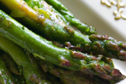 Zesty Lemon & Garlic Roasted Asparagus: A Flavorful Side