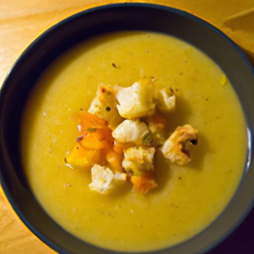 Wholesome Vegan Sweet Potato & Cauliflower Soup Recipe