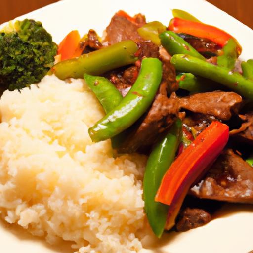 Savor the Perfect Beef Stir-Fry with Veggies and Rice