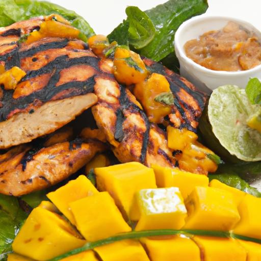 Savor Summer Flavors: Grilled Chicken with Zesty Mango Salsa