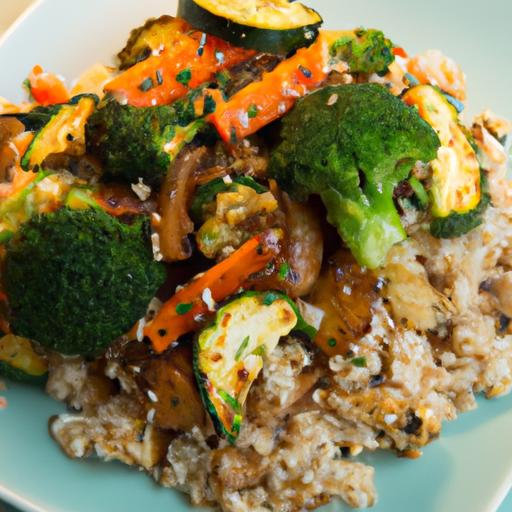 Savor the Flavor: Cauliflower Rice Stir-Fry with Tofu Boost