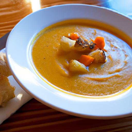Wholesome Vegan Sweet Potato & Cauliflower Soup Recipe