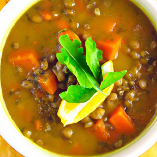 Hearty Lentil Soup with Veggies: A Nutritious Delight