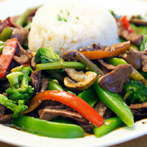 Savor the Perfect Beef Stir-Fry with Veggies and Rice