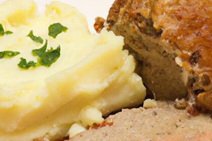 Hearty Meatloaf and Creamy Mashed Potatoes: A Classic Duo