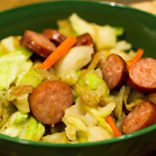 Sizzle and Savor: Mastering Cabbage & Sausage Stir-Fry