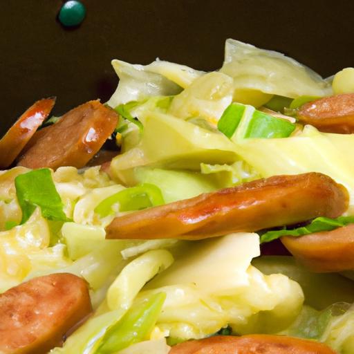Sizzle and Savor: Mastering Cabbage & Sausage Stir-Fry