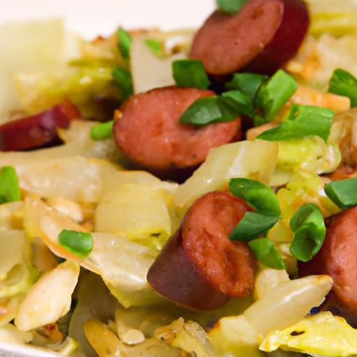 Savor the Flavor: Easy Cabbage and Sausage Stir-Fry Recipe