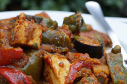Savor the Flavors: Vegan Eggplant & Tomato Curry Delight