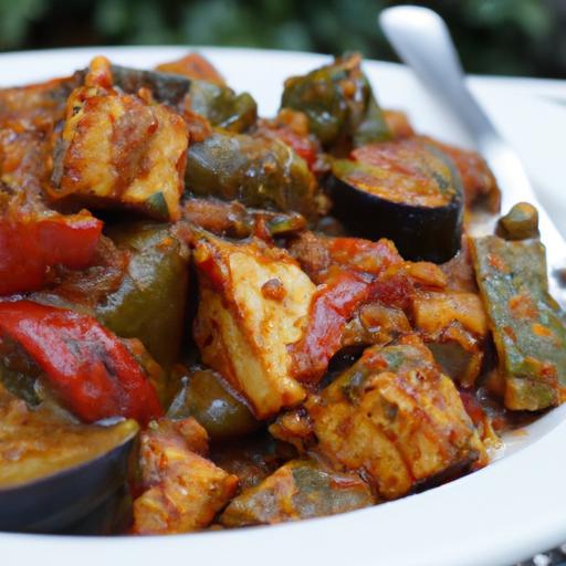 Savor the Flavors: Vegan Eggplant & Tomato Curry Delight