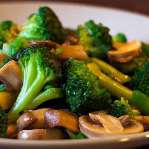 Savor the Flavor: Healthy Broccoli & Mushroom Stir Fry Recipe