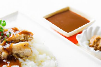 Savor the Perfect Chicken Teriyaki with Fluffy Rice Delight