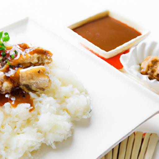 Savor the Perfect Chicken Teriyaki with Fluffy Rice Delight