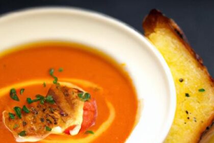 The Ultimate Comfort: Creamy Tomato Soup & Grilled Cheese