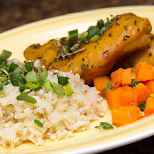Crispy Chicken Tenders Paired with Roasted Carrots & Rice