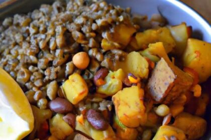 Hearty Vegan Sweet Potato & Lentil Curry: Nutritious Delight