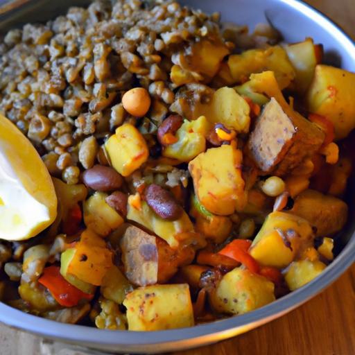Hearty Vegan Sweet Potato & Lentil Curry: Nutritious Delight