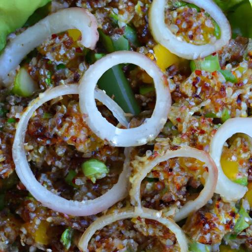 Brighten Your Plate: Vegan Quinoa Salad with Zesty Lemon Vinaigrette