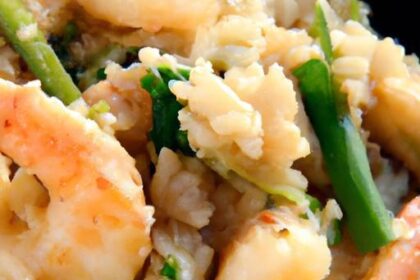 Delicious Cauliflower Fried Rice with Shrimp: Healthy & Easy