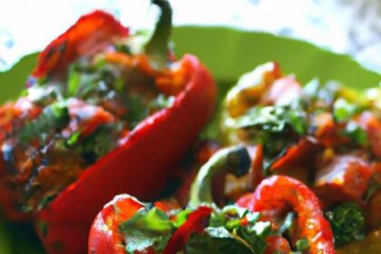 Flavor-Packed Vegan Stuffed Bell Peppers to Savor