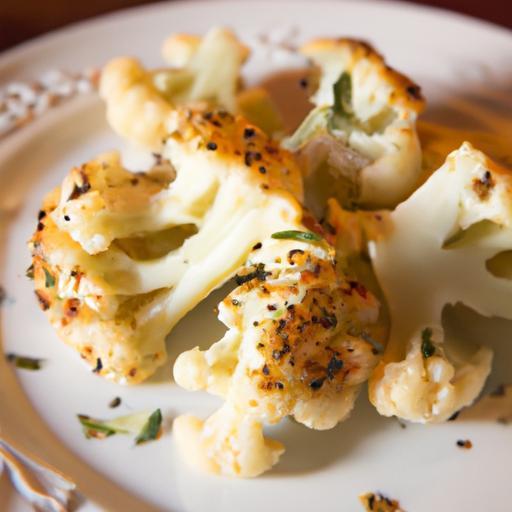 Savor Cauliflower Steaks with Zesty Garlic Herb Sauce