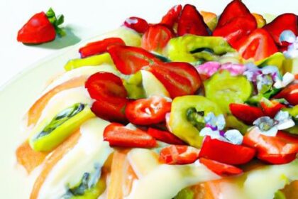 Kiwi Strawberry Cake: A Tangy Twist on Classic Sweet Treats
