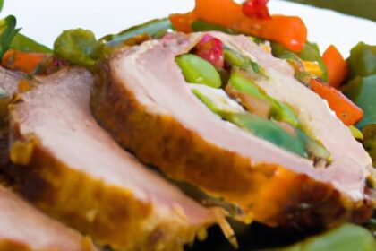 Wholesome Turkey Meatloaf with Vibrant Roasted Veggies