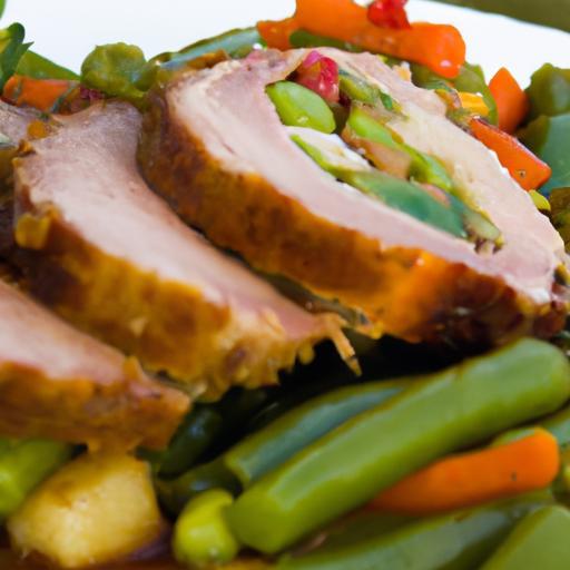 Wholesome Turkey Meatloaf with Vibrant Roasted Veggies