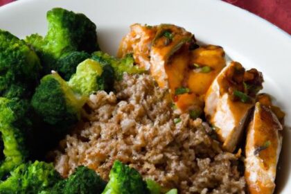 Savory Chicken Teriyaki Bowls with Rice and Broccoli Delight