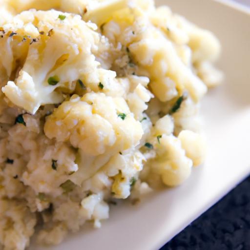 Flavor-Packed Low-Carb Garlic Parmesan Cauliflower Rice Delight