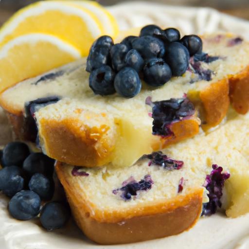 Zesty Lemon Blueberry Pound Cake: A Classic Reimagined