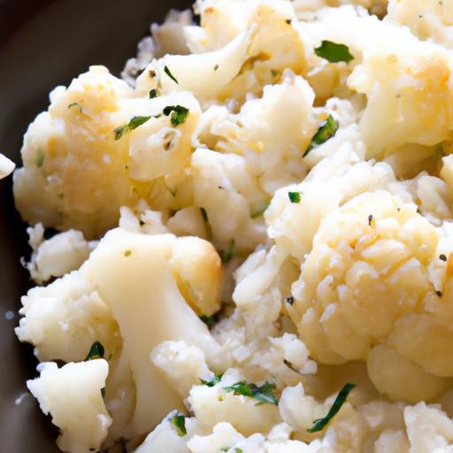 Flavor-Packed Low-Carb Garlic Parmesan Cauliflower Rice Recipe