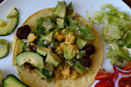 Fresh & Flavorful: Vegan Taco Salad with Creamy Avocado