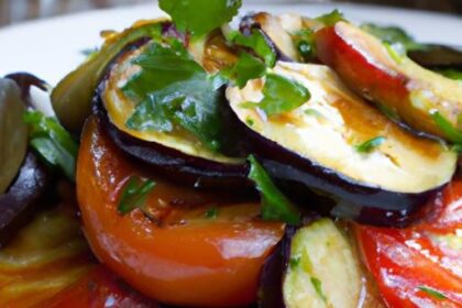Savor the Symphony: Eggplant and Tomato Stir-Fry Delight