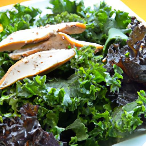 Savor the Freshness: Grilled Chicken & Kale Salad Recipe