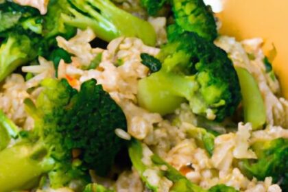 Vibrant Broccoli & Cauliflower Rice Stir-Fry: Healthy Delight