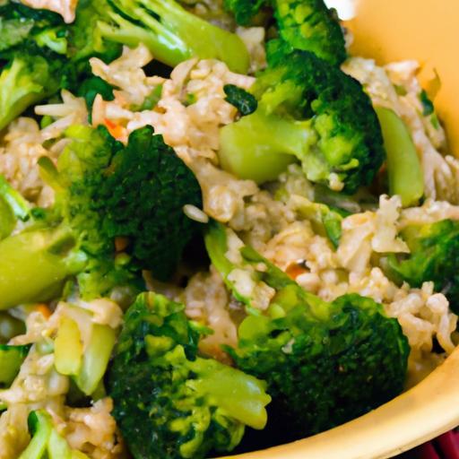 Vibrant Broccoli & Cauliflower Rice Stir-Fry: Healthy Delight