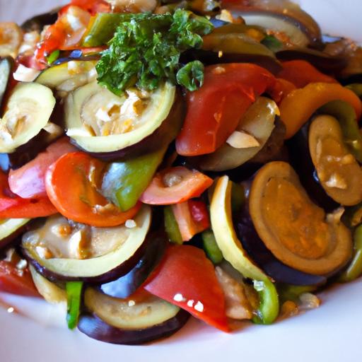 savor the⁢ Symphony: Eggplant⁢ and⁣ Tomato ​Stir-Fry Delight