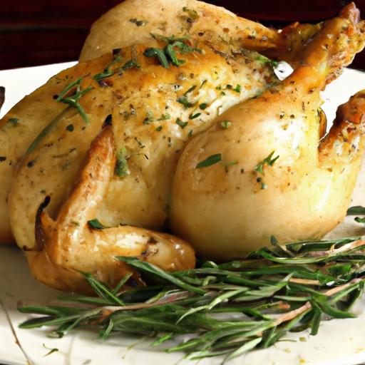 Savory Roasted Garlic & Rosemary Chicken: A Flavorful Feast